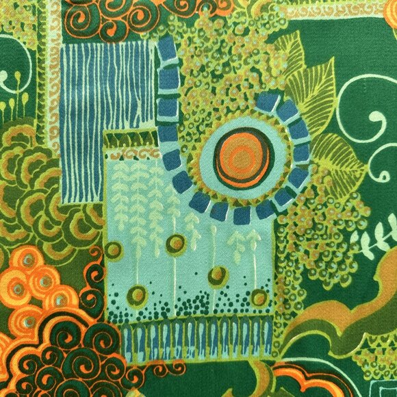 Rare Vintage 60s Cohama Upholstery Fabric in Maxime Pattern - Picture 8 of 10